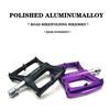 Bicycle Pedals CNC Colorful Aluminum Alloy Ball Bearing Mountain Bike Off-road Accessories