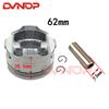 Motorcycle 62 mm Piston 13 mm Pin Ring Set Kit Assembly For HONDA CG150 CGH150 ZJ150 Irbis GS150 150cc