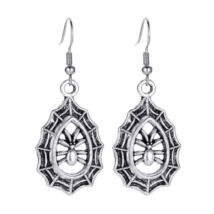 Ghost Skull Halloween Costume Accessories Hip Hop Ear Piercing Jewelry for Women