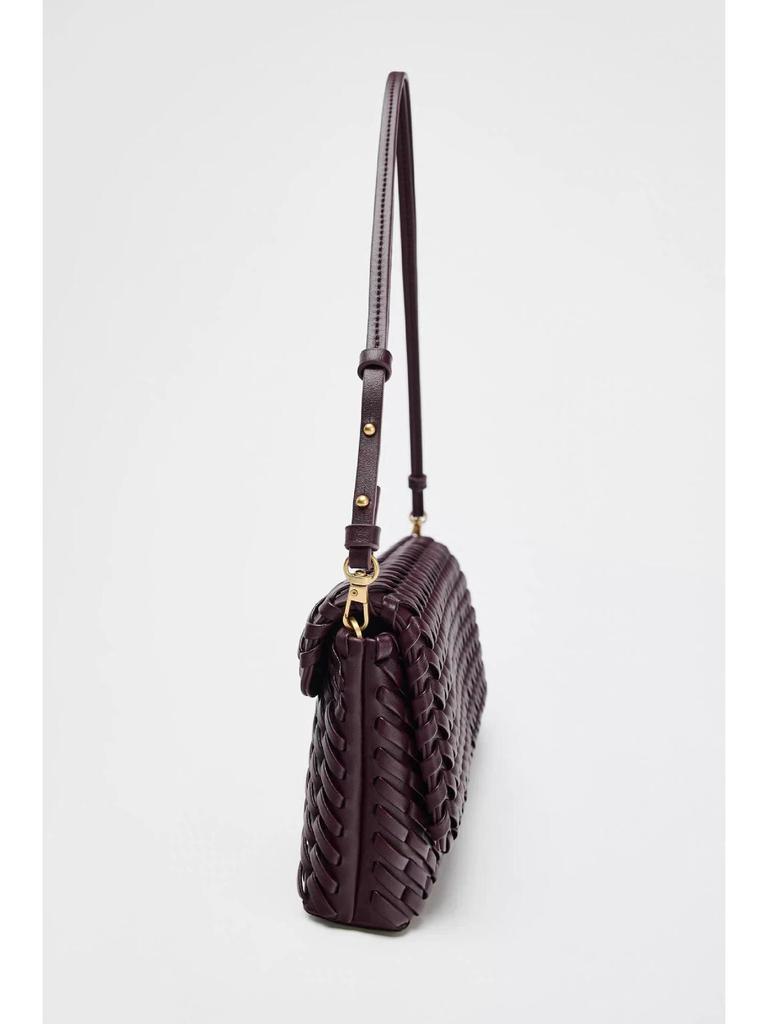 2025 Frühling/Sommer Trendige Damen Crossbody Webklappe Tasche