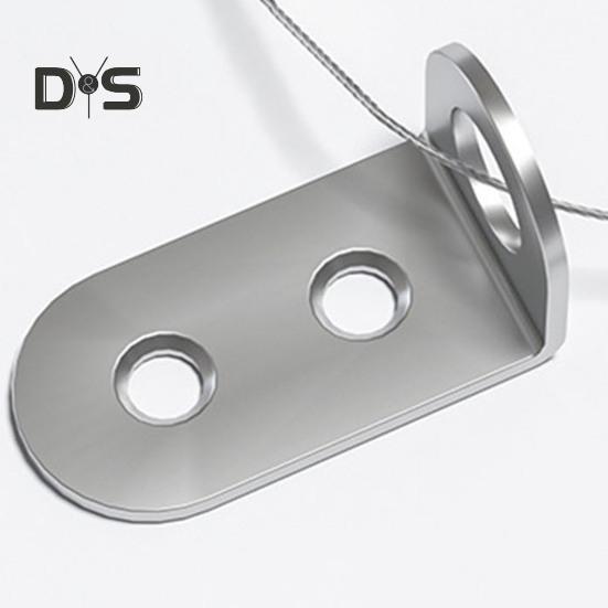 4Pcs/Set Anti-Tip Furniture Fixator Iron Furniture Safety Strap Wall Child Baby Proofing Kit Durable Steel Straps Furniture Wall Mount