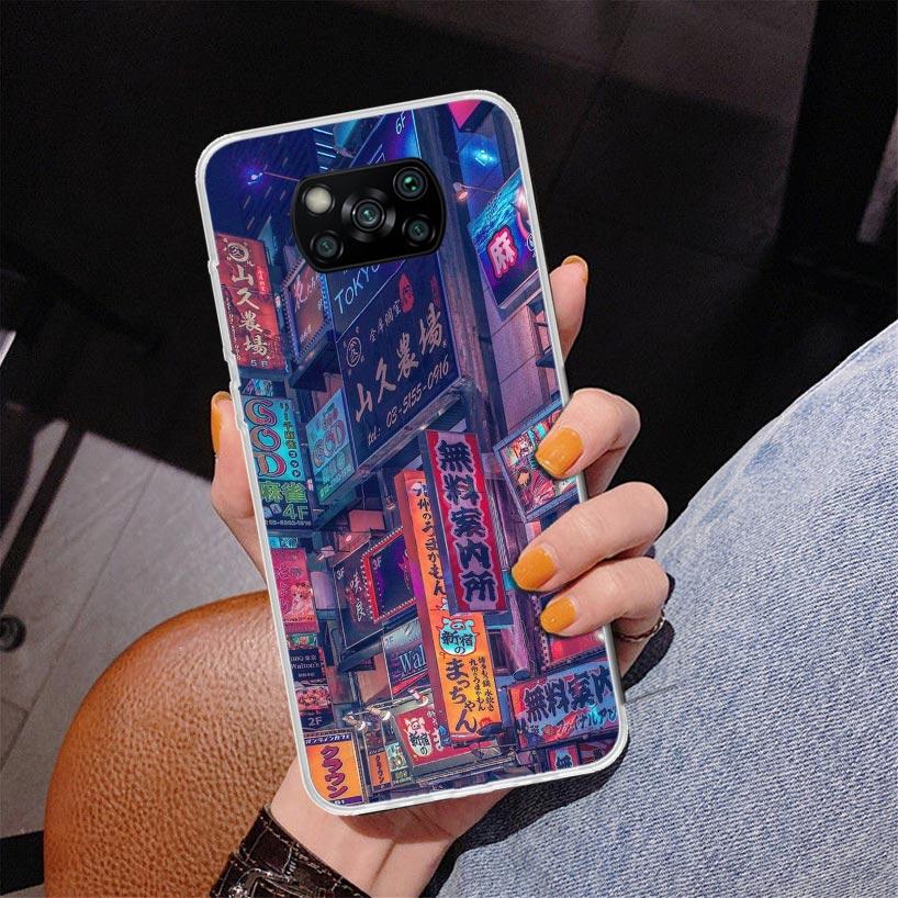 Anime Aesthetic Scenery Phnoe Case for Xiaomi Poco X5 X6 X7 Pro X4 Gt F7 Ultra M8 M7 Redmi 15C 15 13C 13 12C 12 Unique Cover Coq