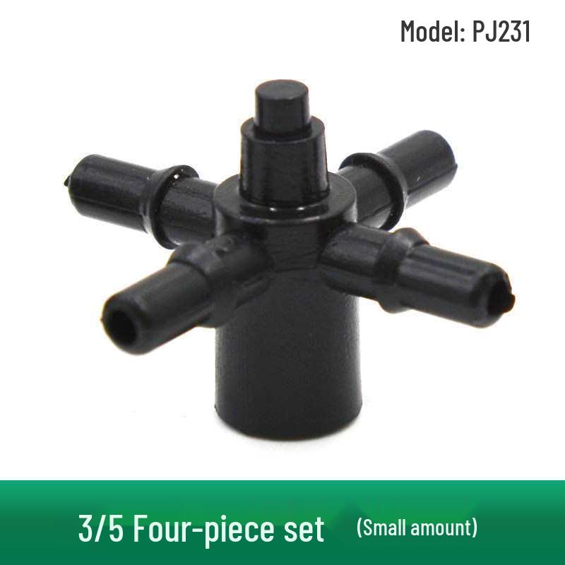 Capillary Fittings: Single/Double Hook, Tee, Straight Connector, Drip Stop, Mountain Bracket, Five-Way, Greenhouse Micro-Sprinkler