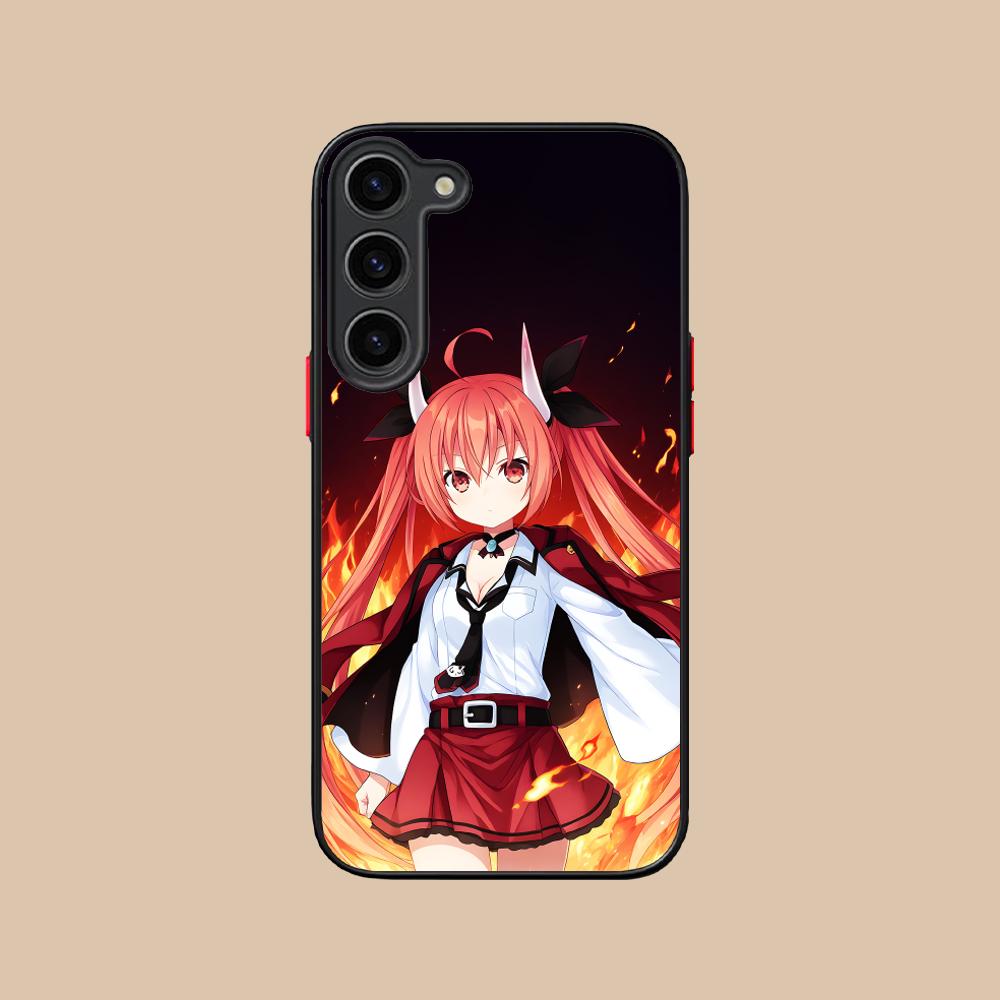 Date a Live Kotori Itsuka Silikon Handyhülle für Samsung Galaxy S26 S25 S24 S23 S22 S21 Plus FE Ultra Bunte Hülle