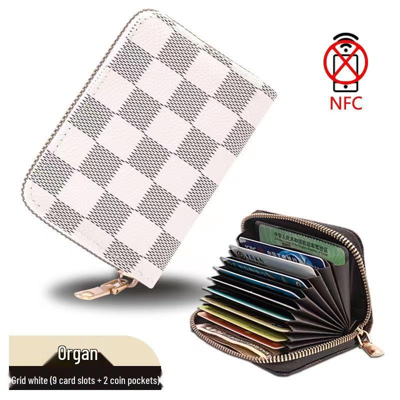 Damski portfel z dużą pojemnością, etui na karty i portmonetka z miejscem na prawo jazdy