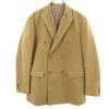 Beauty Products Mr.GENTLEMAN Cotton Suede Double-breasted Jacket L Camel Men's Used