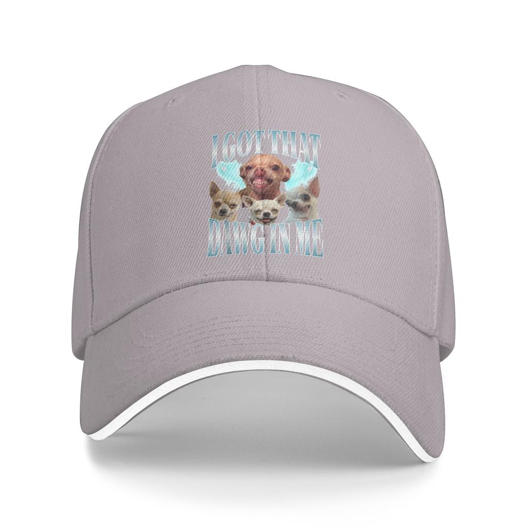 Summer I Got That Dawg In Me Funny Dog Chihuahua Lovers Funny Meme Baseball Cap Trendy Design Sun Trucker Hat Men Baseball Caps