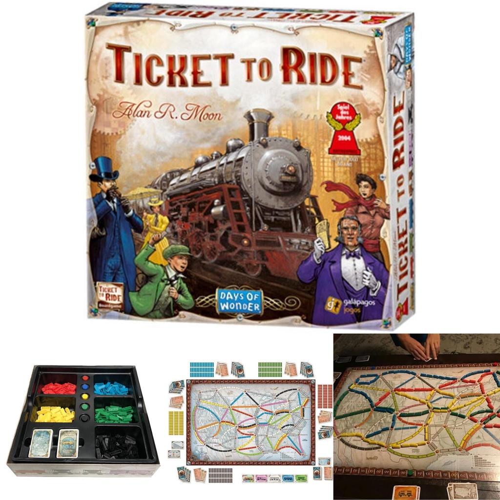 Spannendes Ticket to Ride Brettspiel Days of Wonder 1912 Erweiterungsset