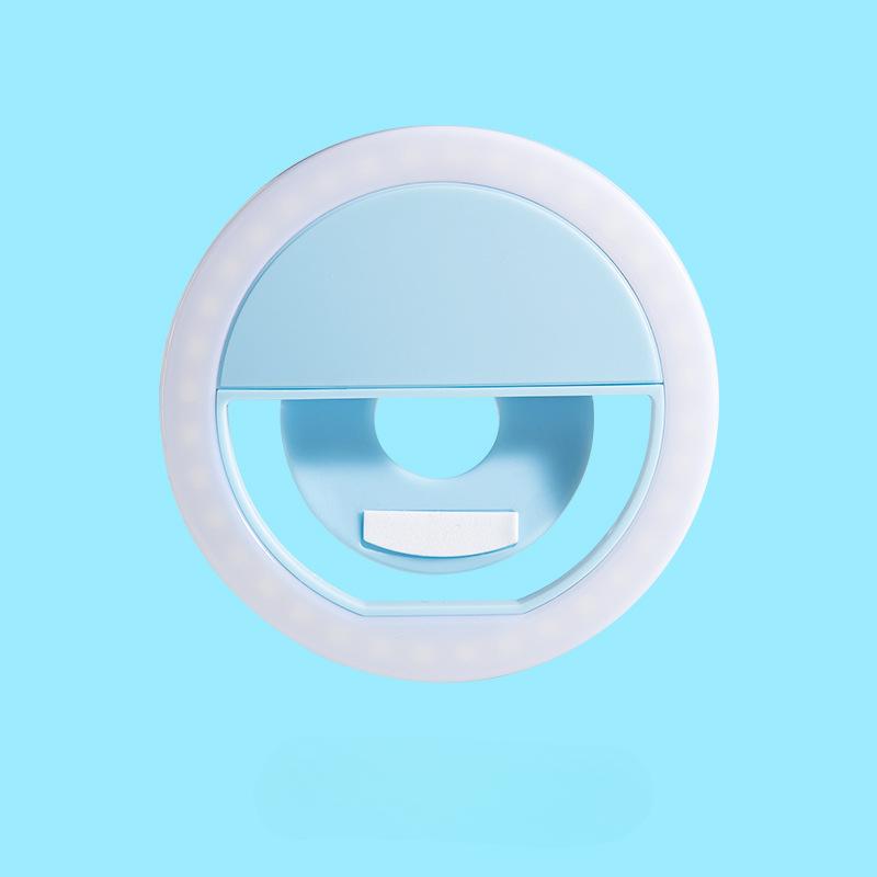 LED Light Ring with USB Phone Charger Selfie Light Compatible For Mobile Phone