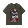 275 GSM Washed T-shirts 100% Cotton Death Note V1 Print Unisex Heavy Cotton T Shirt