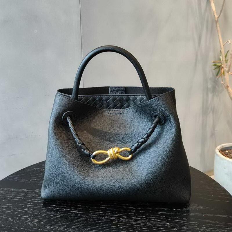 2026 Neue Leder-Damenhandtasche erste Schicht Rindsleder Retro gewebte Schmetterlingsschnalle Einzel-Schulter-Diagonal-Tasche