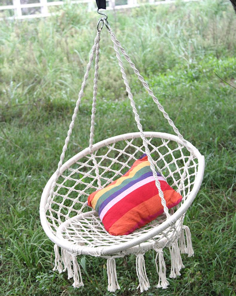 Nordic Tassel Hanging Chair - Indoor/Outdoor Swing for Kids & Adults