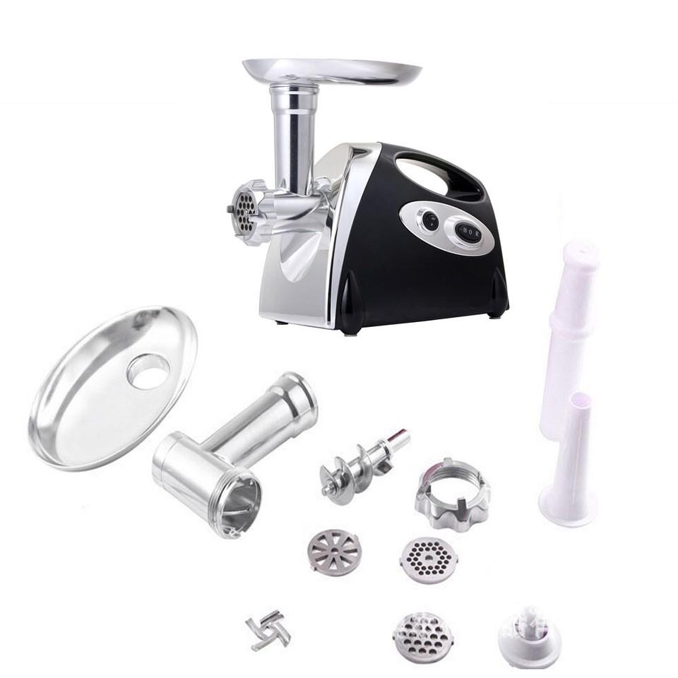 Mașină de tocat carne electrică 220V Umplător de cârnați Răzătoare Mașină de cârnați detașabilă