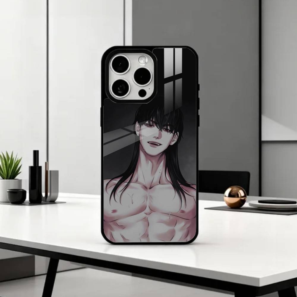 B-BL The G-Ghost's Nocturne Phone Case For iPhone17,16,15,14,13,12,11 Plus,Pro Max Magnetic For Magsafe Wireless Charging