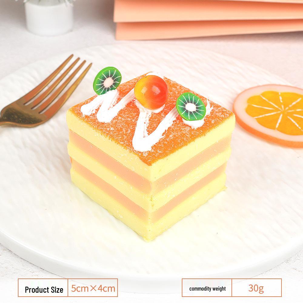 Simulated PU Cake Model: Wedding/Birthday Display Prop & Pretend Play Toy