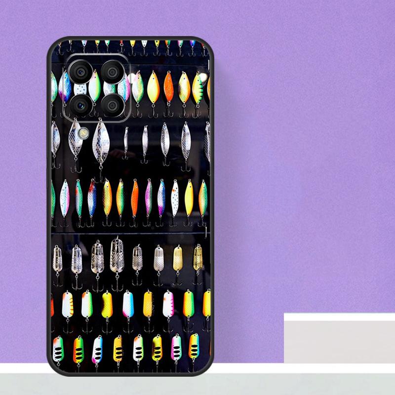 Fishing Tackle Case For Samsung Galaxy M21 M31 M15 M55 M56 M36 M16 M06 M13 M33 M53 M12 M32 M52 M14 M34 M54