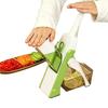 Multifunction Vegetable Slicer With Stainless Steel Blades For Home Cooking And Food Prep