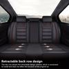 5 Seats Car Seat Cover, Breathable Full Surround Auto Front Rear Seat Cushion, Vehicle Seat Protector-4Seasons Universal Size Car Accessories
