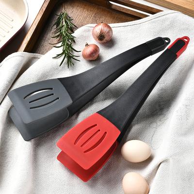 Pinze per clip in silicone 3 in 1 Pinze per spatola per uova Pinze per spatola per bistecca Morsetto per pancake Fritto Utensili da cucina Accessori da cucina