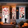Bathroom Safe Halloween Decor Blood Window Stickers Clear Patterns Waterproof And Scratch-Resistant Clings Decals Removable Stickers for Home Living