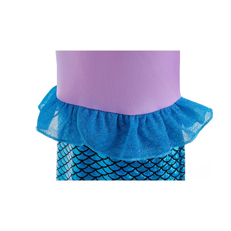 Vestito Gonna da Principessa Sirena per Bambini Natale/Halloween