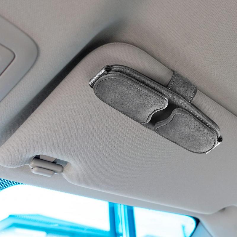Sunglasses Holder For Car Sunglasses Clip For Car Visor Stylish Compact Clip On Gadgets Safety Protection Organization Mount For