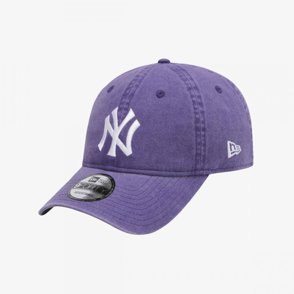 New Era New York Yankees Unstructured Ballcap Pigment Washed Purple 15131650 purple/OSFM