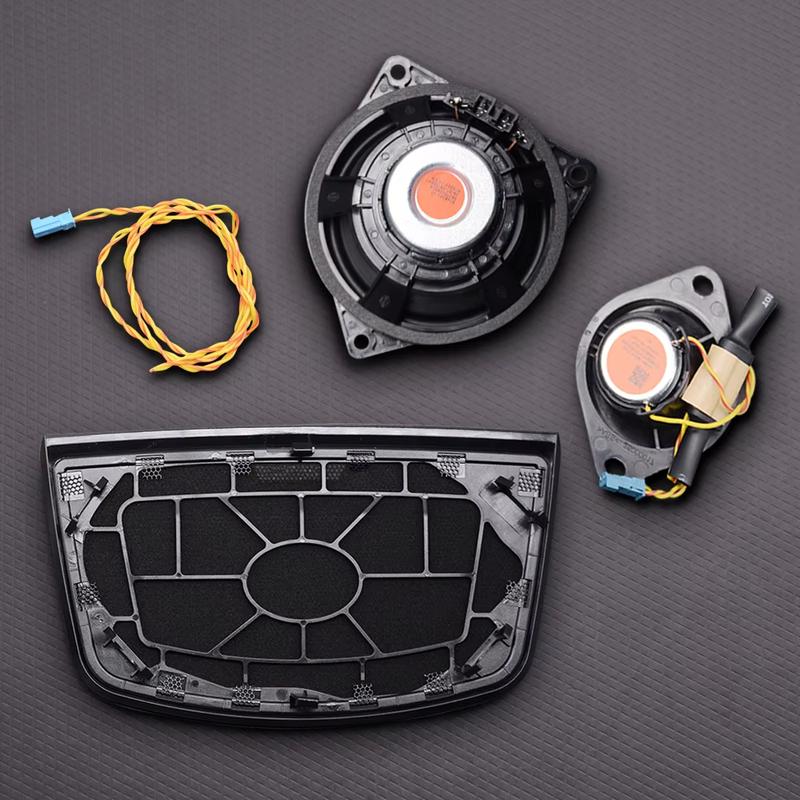 For BMW Center Console Speaker Cover Kit For BMW F30 F31 F32 F34 3GT 3 4 Series Dashboard Loudspeaker Midrange Speakers Tweeter