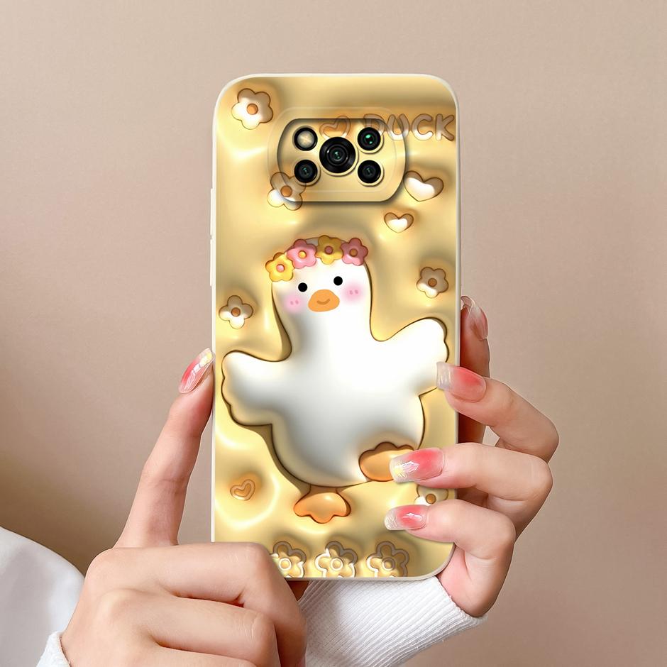 

Phone Case For Xiaomi Poco X3 Pro NFC Cute Cartoon Panda Pattern Liquid Shockproof Back Cover For XiaomiPocoX3 X3Pro X3NFC Funda Xiaomi Poco X3 NFC