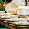 Luowei Jingdezhen 'Great Rivers and Mountains' Ceramic Tableware Set