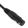 0.3 Meters / 11.8 Inch 5 Pin Female XLR To RJ45 Female Cable