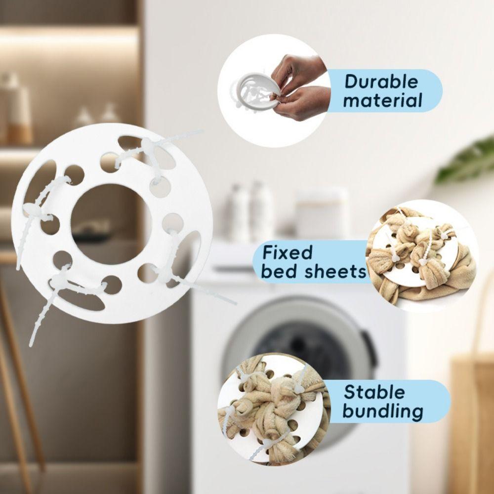 Reusable Bed Sheet Holder Anti-Wrinkle Bed Sheet Organizer Simple Bed Sheet Fixed  Laundry Room