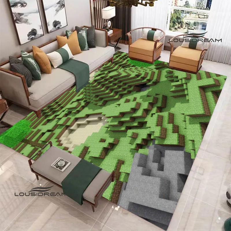 M-MINE Giochi Sandbox Tappeto Decorativo Antiscivolo Tappetino Yoga Tappeti per Soggiorno Tappeto da Zona Zerbino Decorazioni per Camera da Letto Regalo di Compleanno