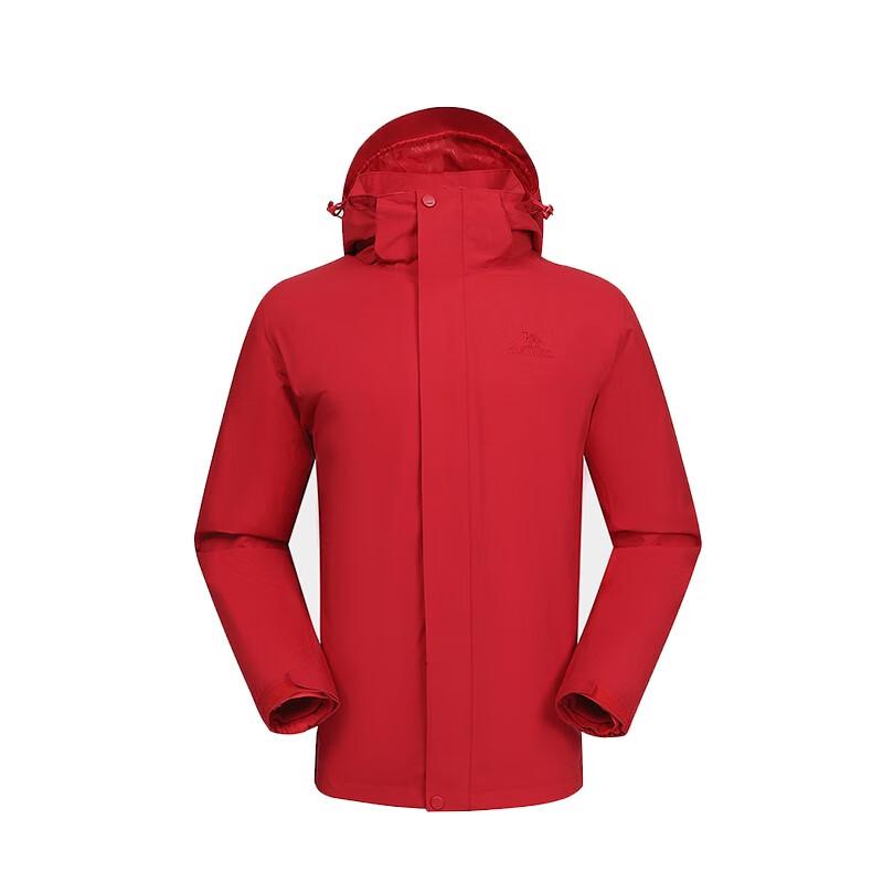 Camel Unisex 3-in-1 Detachable Outdoor Jacket L