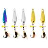 Fly Fishing Hooks Set with Propeller Spinner for River Fishing Roach Perch Trout Micro Lure