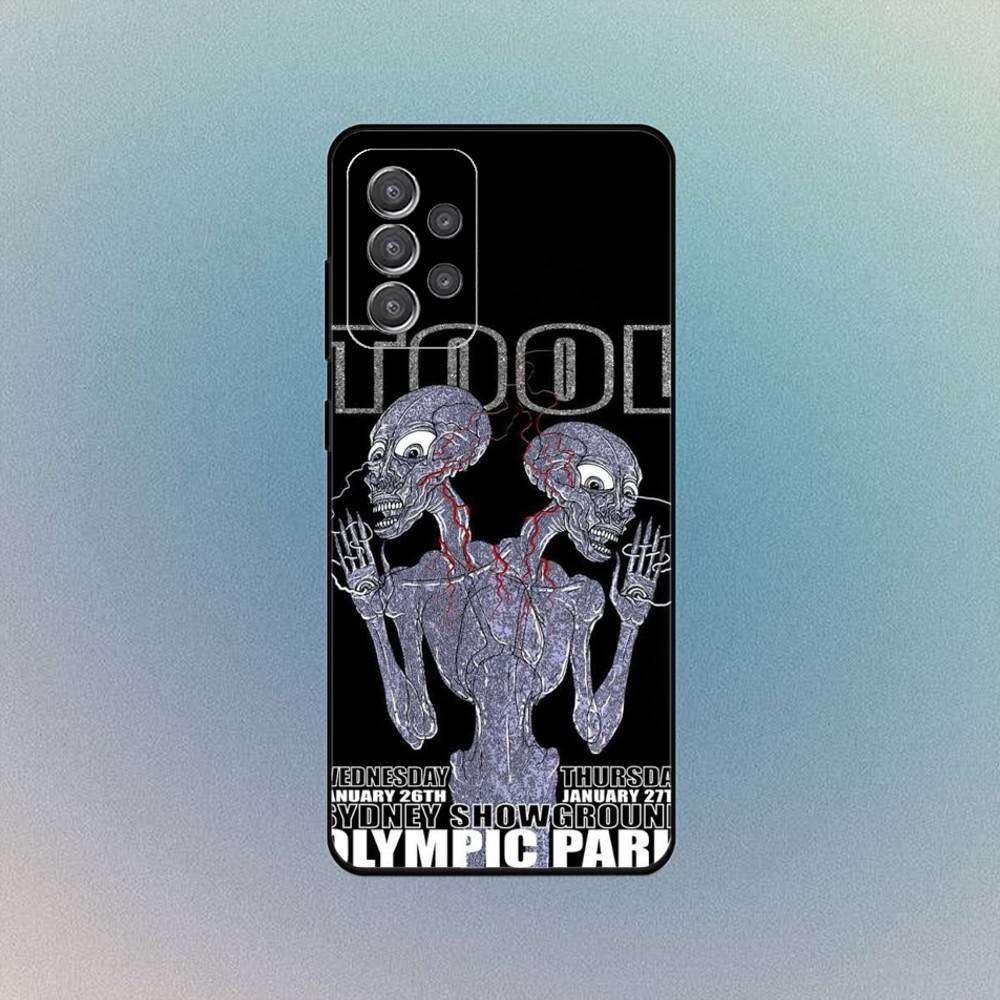 Band T-Tool Schism Phone Case For Samsung S25,S24,S21,S22,S23,S30,Ultra,S20,Plus,Fe,Lite,Note,10,9,5G Black Cover
