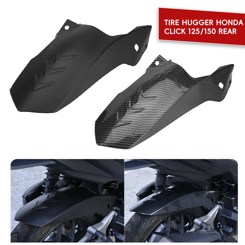 

Carbon Fiber Motorcycle Rear Conversion Fenders Mud Guard Tire Hugger For Honda Click 125/150 for Game Changer V1 V2 #469516