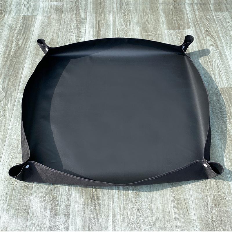 

1pcs Planting Mat 50cm-100cm Gardening Potting Pad Foldable Garden Plant Flower Pot Transplanting Waterproof Mats 50cm*50cm