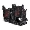 Resin Fish Tank Decoration Aquarium Hideout Cave Ornament for Freshwater Saltwater Shrimp M816