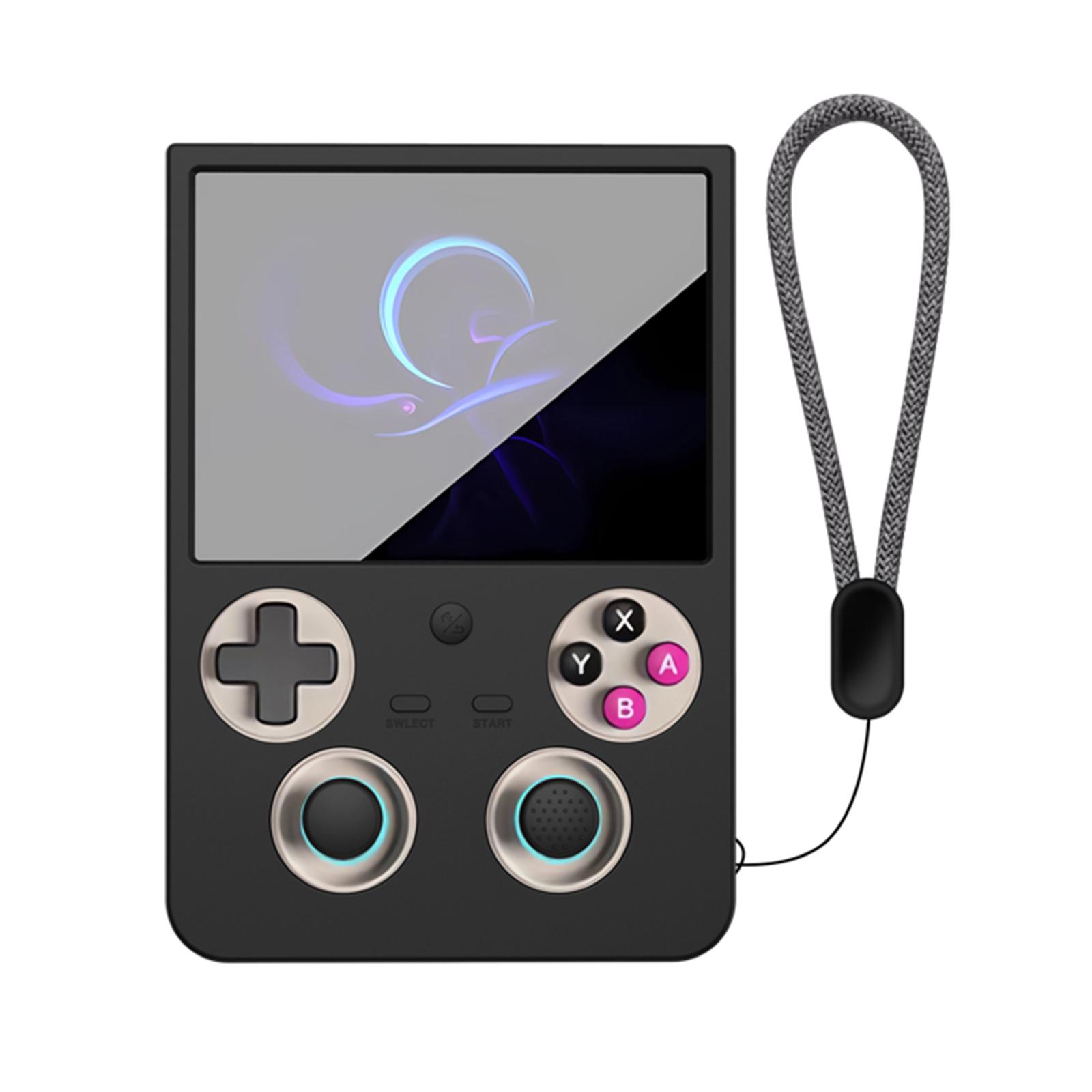 

Protective Case for ANBERNIC RG477V Handheld Game Console Silicone Protective Case Includes 4 Button Caps Anti-Scratch чёрный
