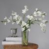 Realistic Simulation PU Freesia Flower With Bendable Iron Wire Stems Artificial Flower for Wedding Party Decoration