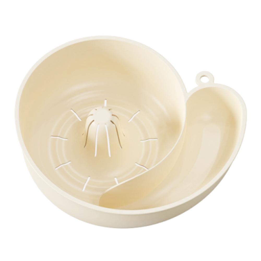 Snail Shape Vegetable Washing Basin Creative Fruit Storage Basket  Fruit Strainer