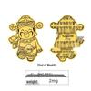 Creative Gold Sticker for Mobile Phones and Refrigerators - Wealth Card Gift