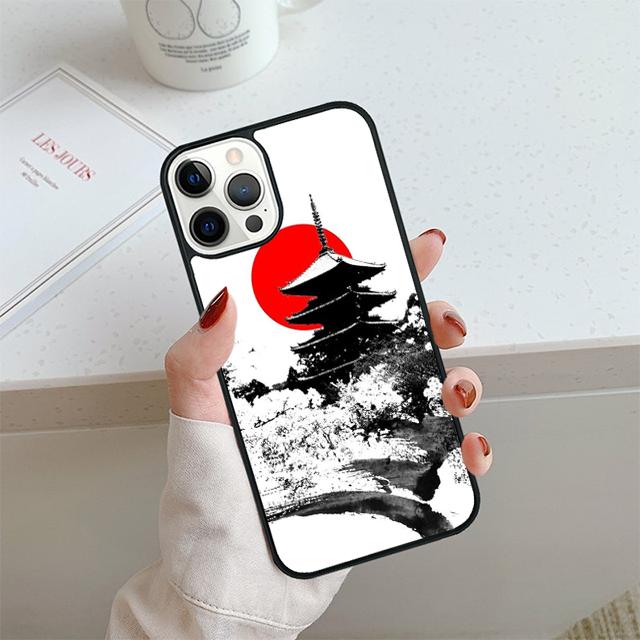 Kyoto Japan Old Capital Phone Case For iPhone 17 Air 14 15 16 16e 13 12 Max Cover For Apple 11 Pro Max Plus Coque
