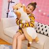 Long Cat Cartoon Pillow Animal Down Cotton Plush Stuffed Toy Decoration Holiday
