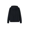 Anta Lifestyle Series Solid Color Letter Print Hooded Pullover Long Sleeve Sweatshirt Unisex sweatshirt Black 952238703-3