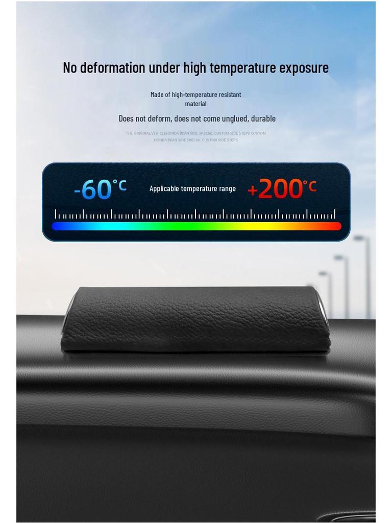 Kreatives temporäres Parkschild - Innenraum-Autoornament und Windschutzscheiben-Telefonnummernanzeige