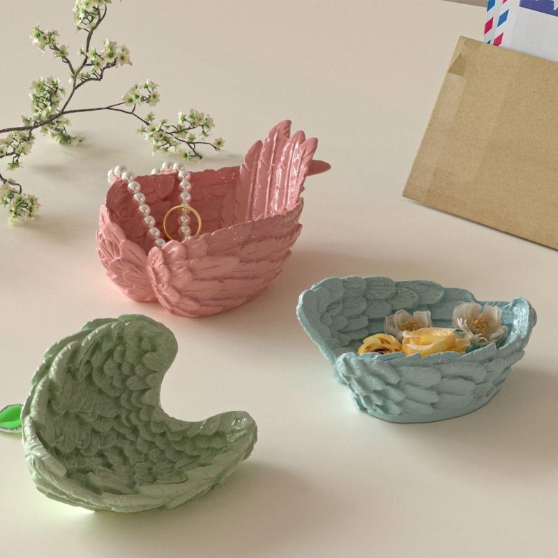 Flexible Silicone Wing Dish Mold For Resin Crafts Jewelry Making Candle Holder Decorative Tray Multi Purpose Mould