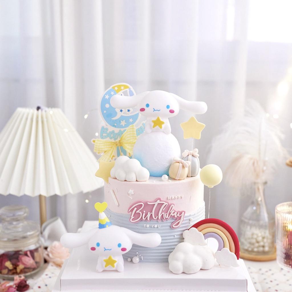 Carina Luce Notturna Cinnamoroll Per Decorazione Torta di Compleanno Regalo Perfetto per Festa di Compleanno