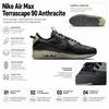 Nike Air Max Terrascape 90 Schwarz Lime Ice Unisex Sneaker Dunkelgrau Anthrazit Dunkelrauchgrau DH2973-001
